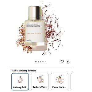 Dossier Ambery Saffron Perfume